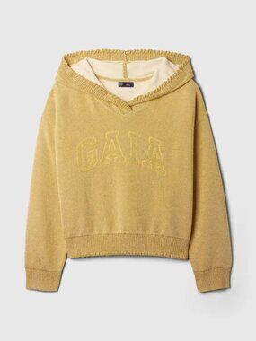 Cult Gaia (GAP X CULT GAIA ) Pullover Metallic Logo Hoodie Women's NWT, Size M